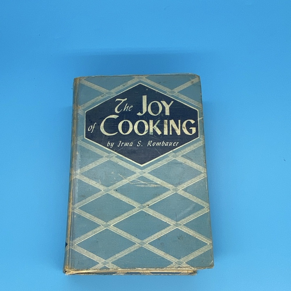 The Joy of Cooking Irma S. Rombauer Vintage 1946 Hardcover Illustrated